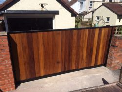Driveway Wooden Gates 65 Gallery