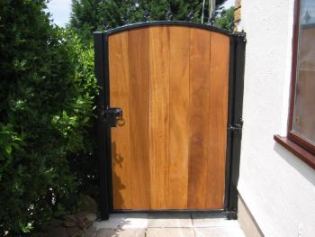 Tall pedestrian Wooden Gate 12