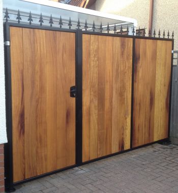 Driveway Wooden Gates 52a